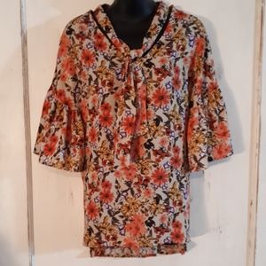 Suzanne Betro Career Casual Blouse Top Size Small